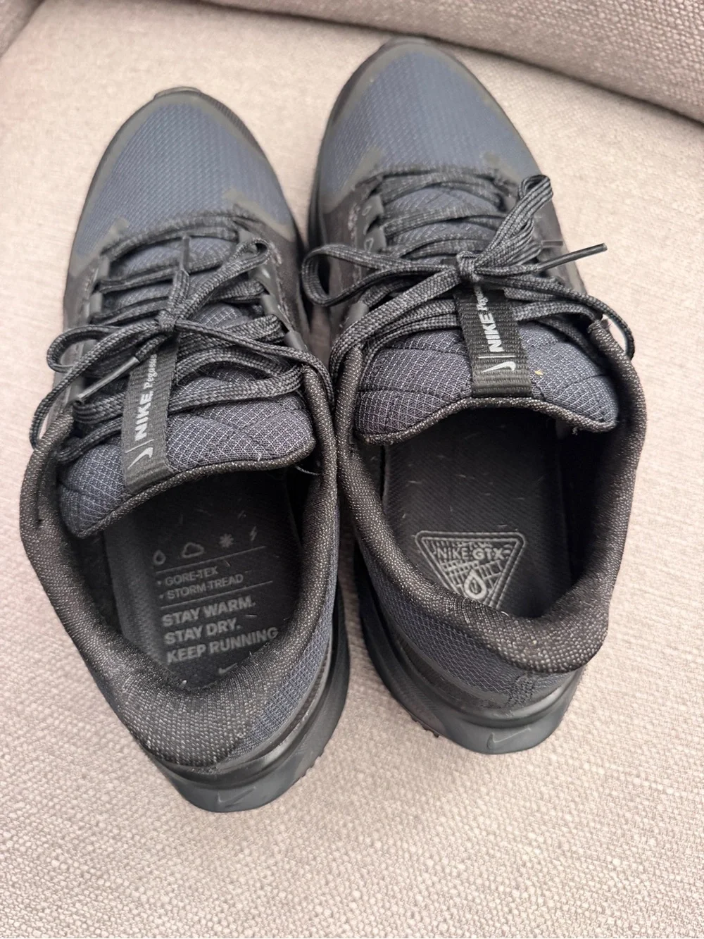 Nike Pegasus 41 gore -Tex  Men’s All‑Black Athletic Sneakers